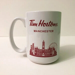 Tim  Hortons Manchester UK Mug Tea Coffee Cup